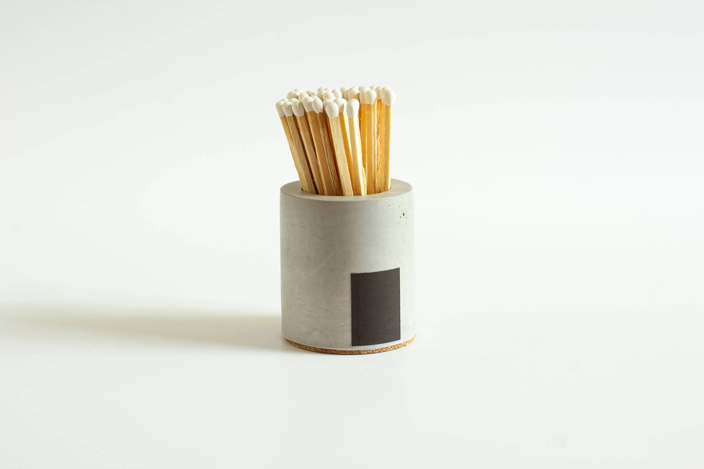 Cylinder Candle Match Holder