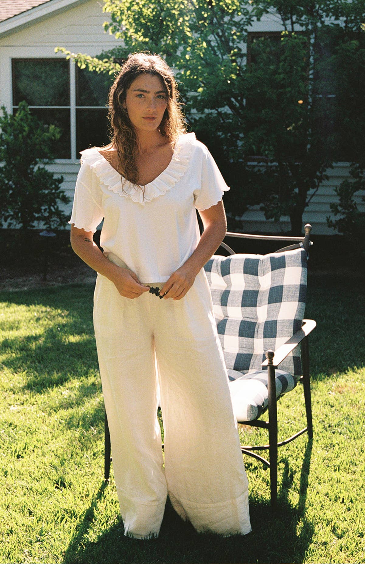 Linen Simple Pant