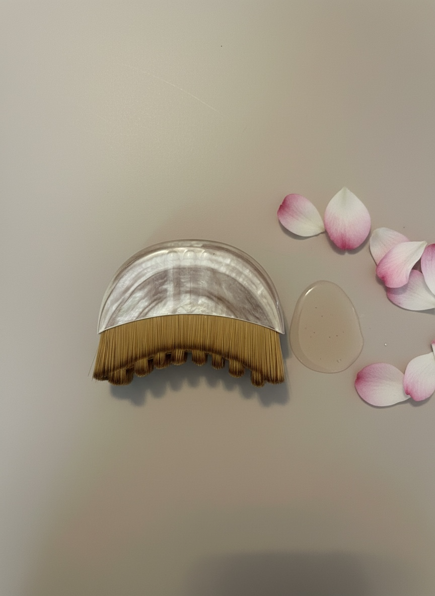 Lymphatic Drainage Facial Dry Brush | Face Sculpting