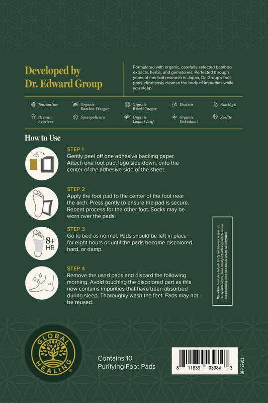 Global Healing Cleansing Foot Pads