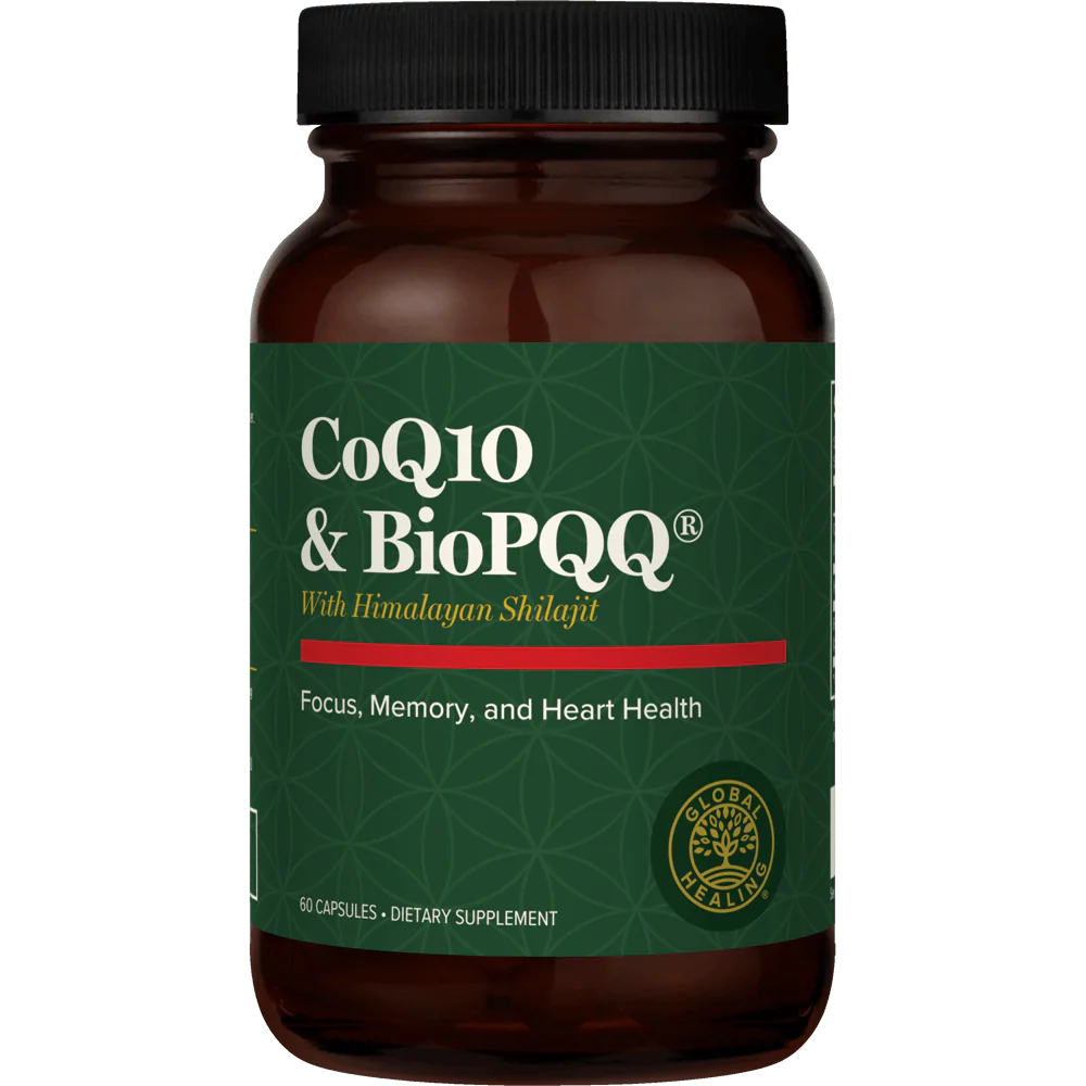 Global Healing CoQ10 & BioPQQ with Shilajit