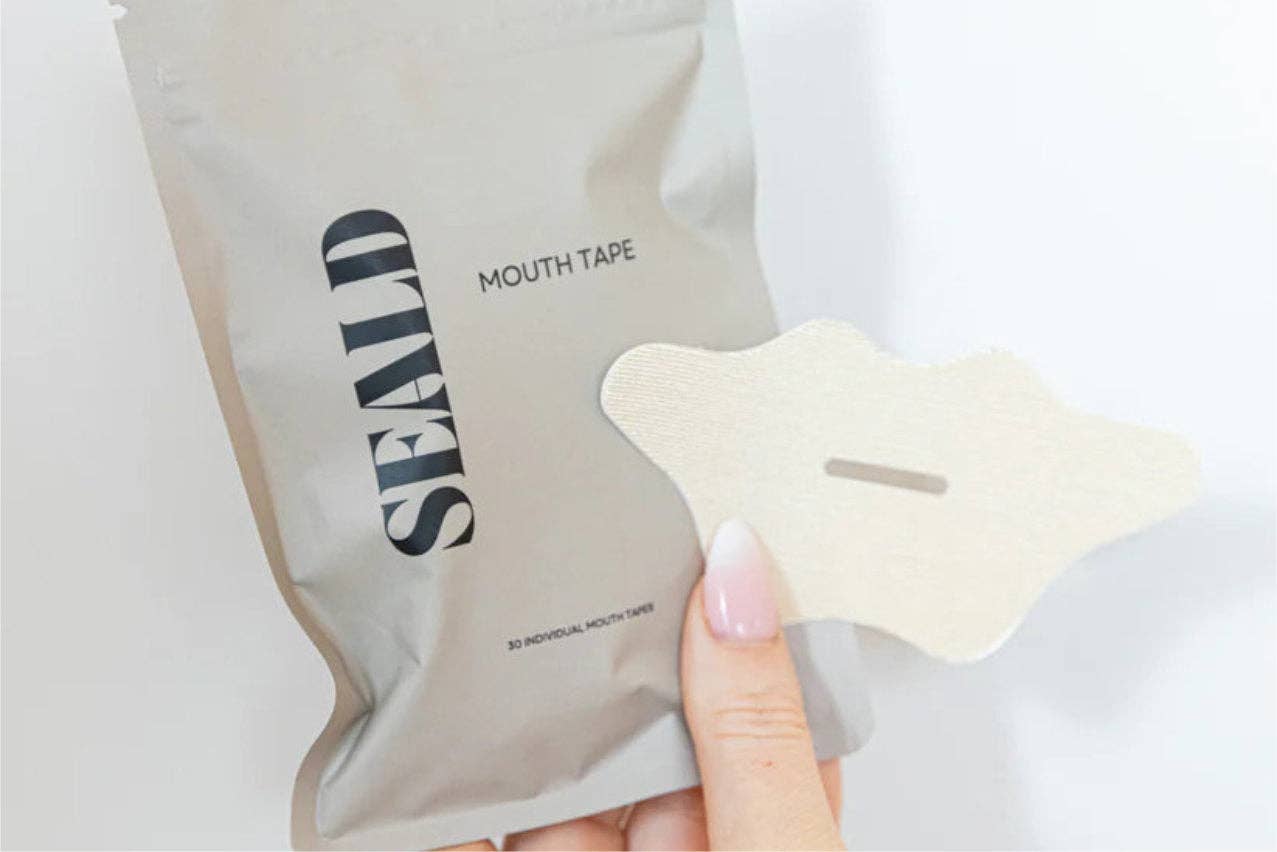 Seald™ Mouth Tape Supports Nasal Breathing for Restful Sleep