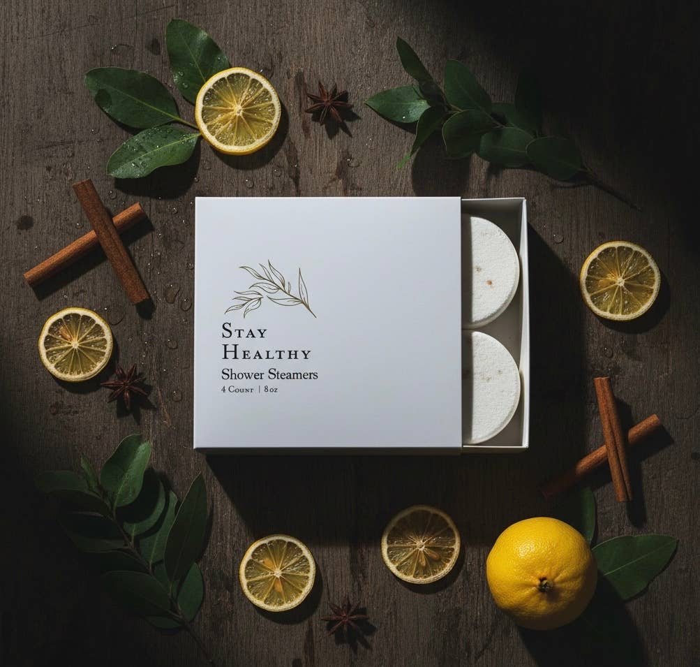 Stay Healthy- Immunity Blend l Shower Steamer Gift Set