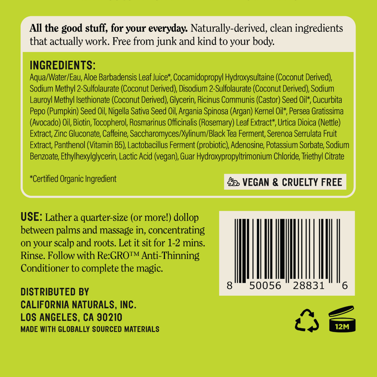 Re:GRO Anti-Thinning Conditioner 16.5oz