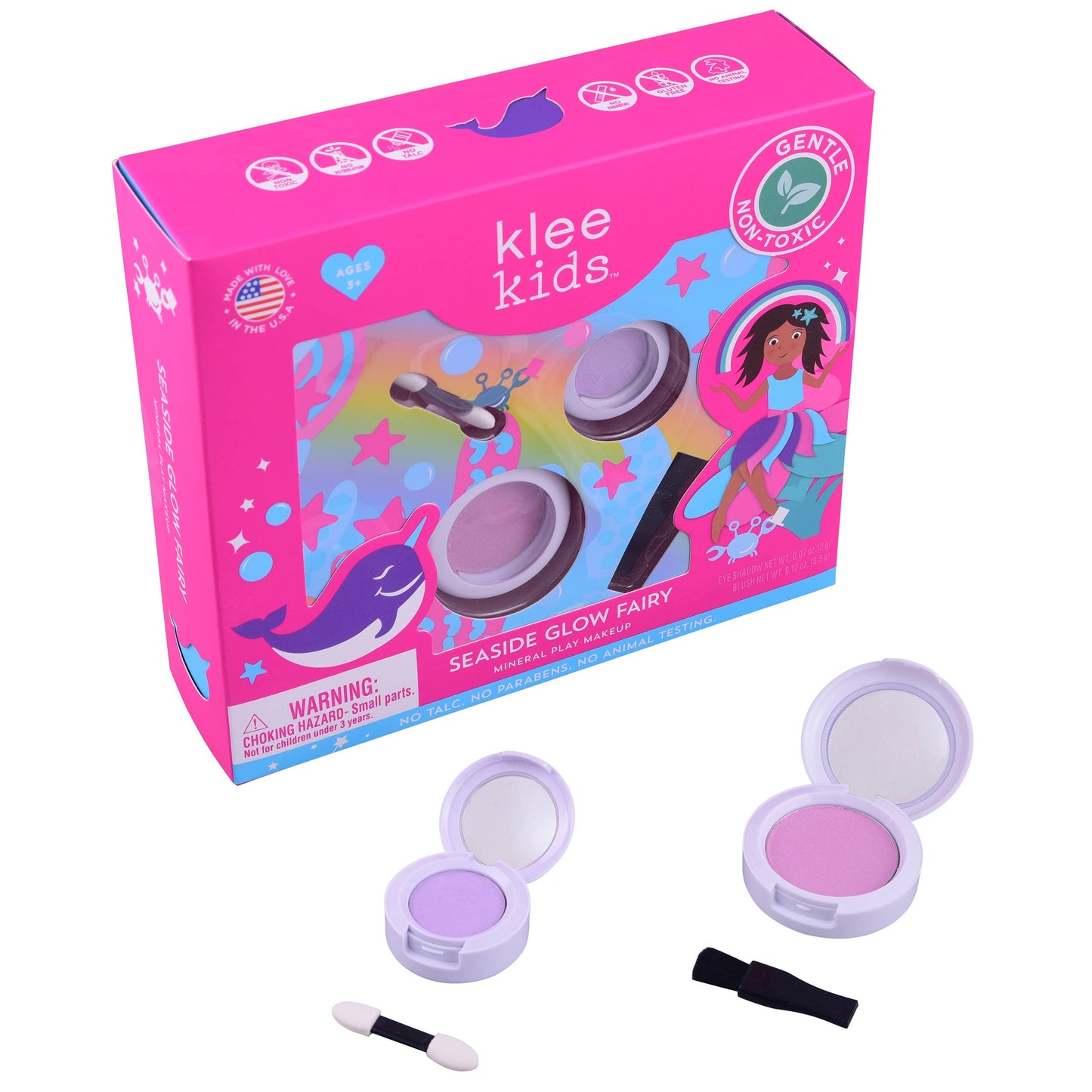 Seaside Glow Fairy - Klee Kids Play Makeup 2-PC Kit