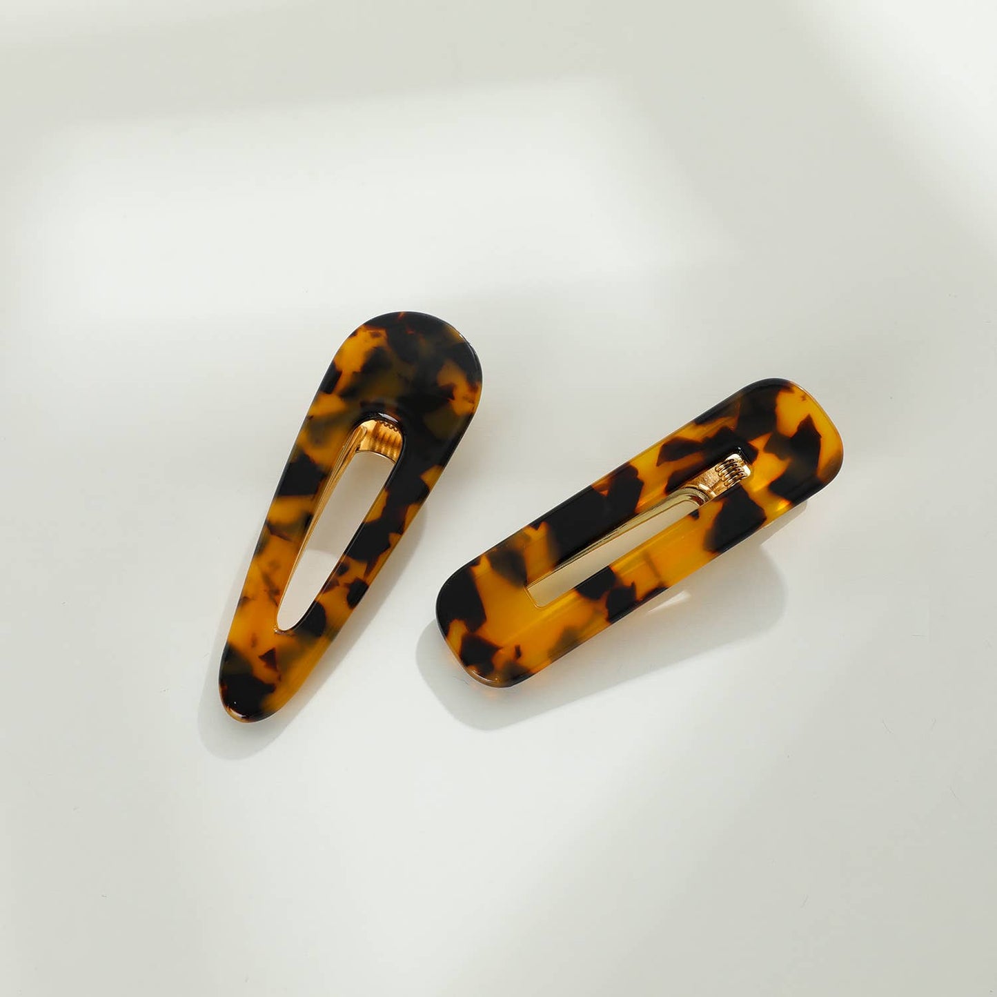 Adorro Gemma Core | Printed Barrette Hair Clip (Set of 2)