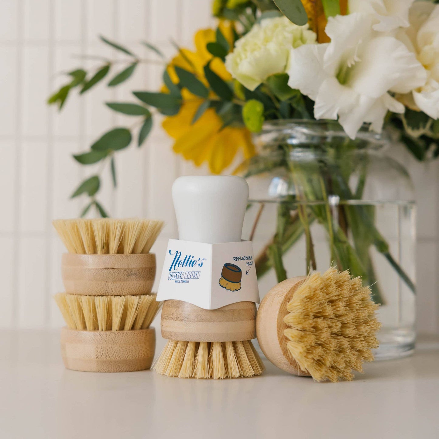 Forever Brush Replacement Heads 3-Pack