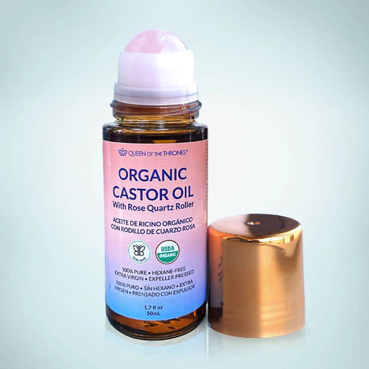 Organic Castor Oil Roll-On 1.7oz