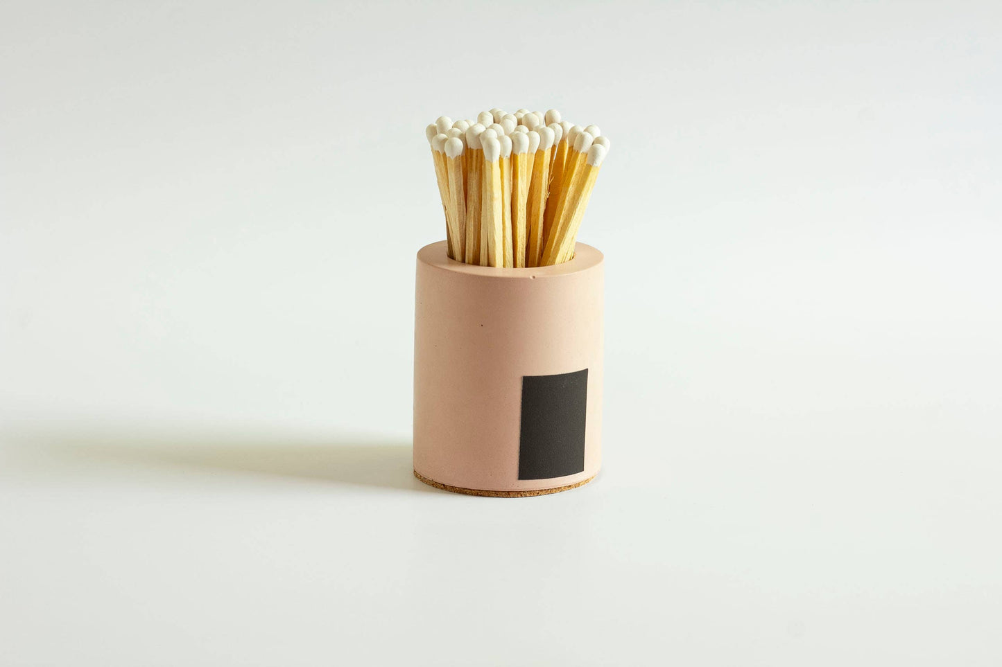 Cylinder Candle Match Holder