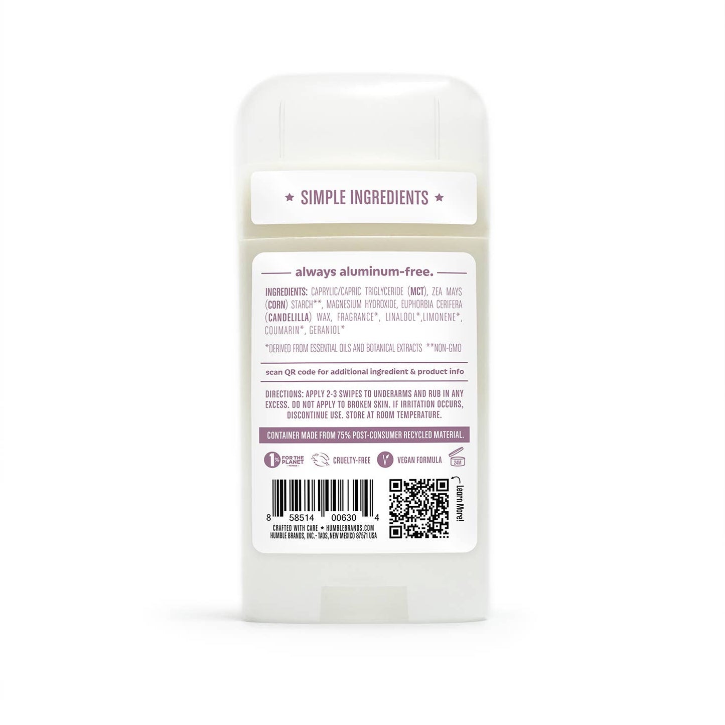 Mountain Lavender Vegan & Sensitive Deodorant