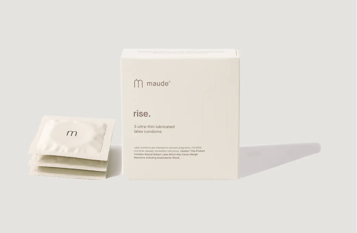 Maude 3 Pack Ultra Thin Latex Condoms