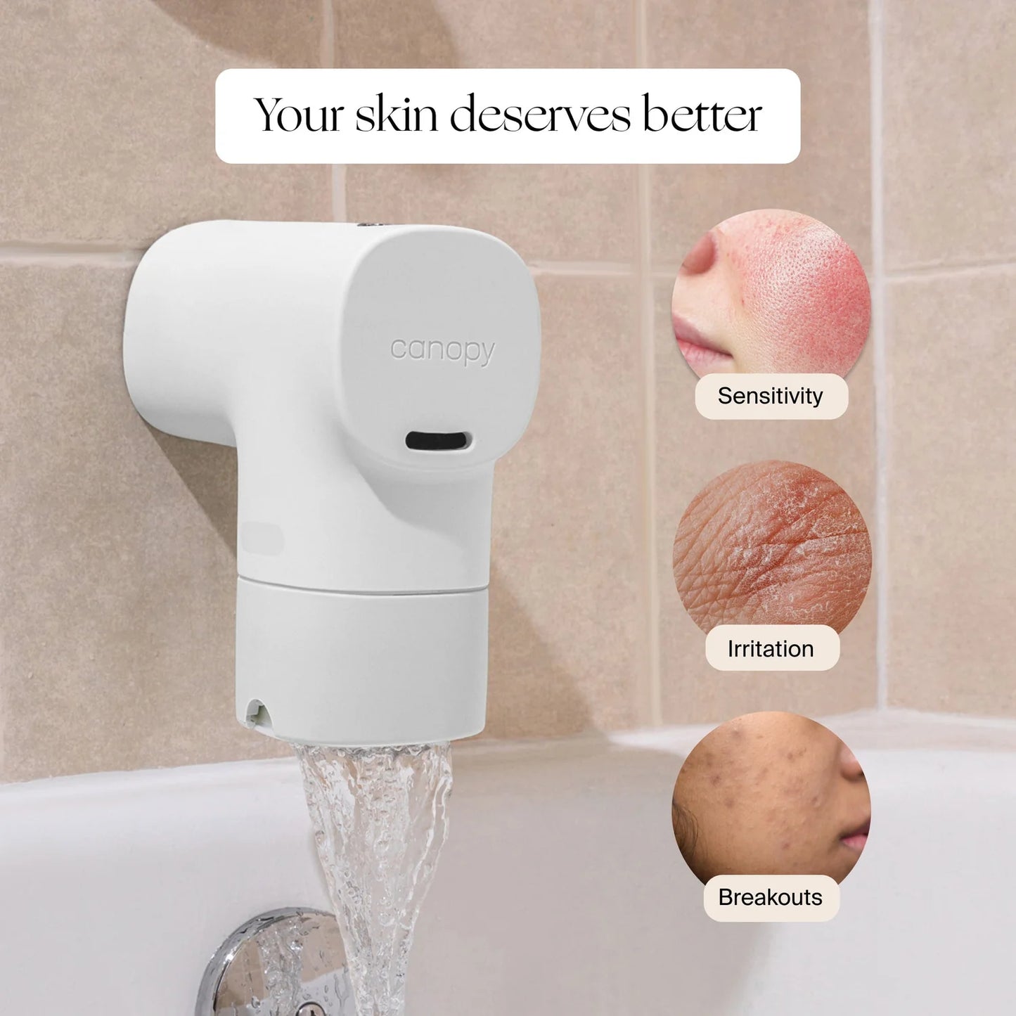 Canopy Bath Tub Filter