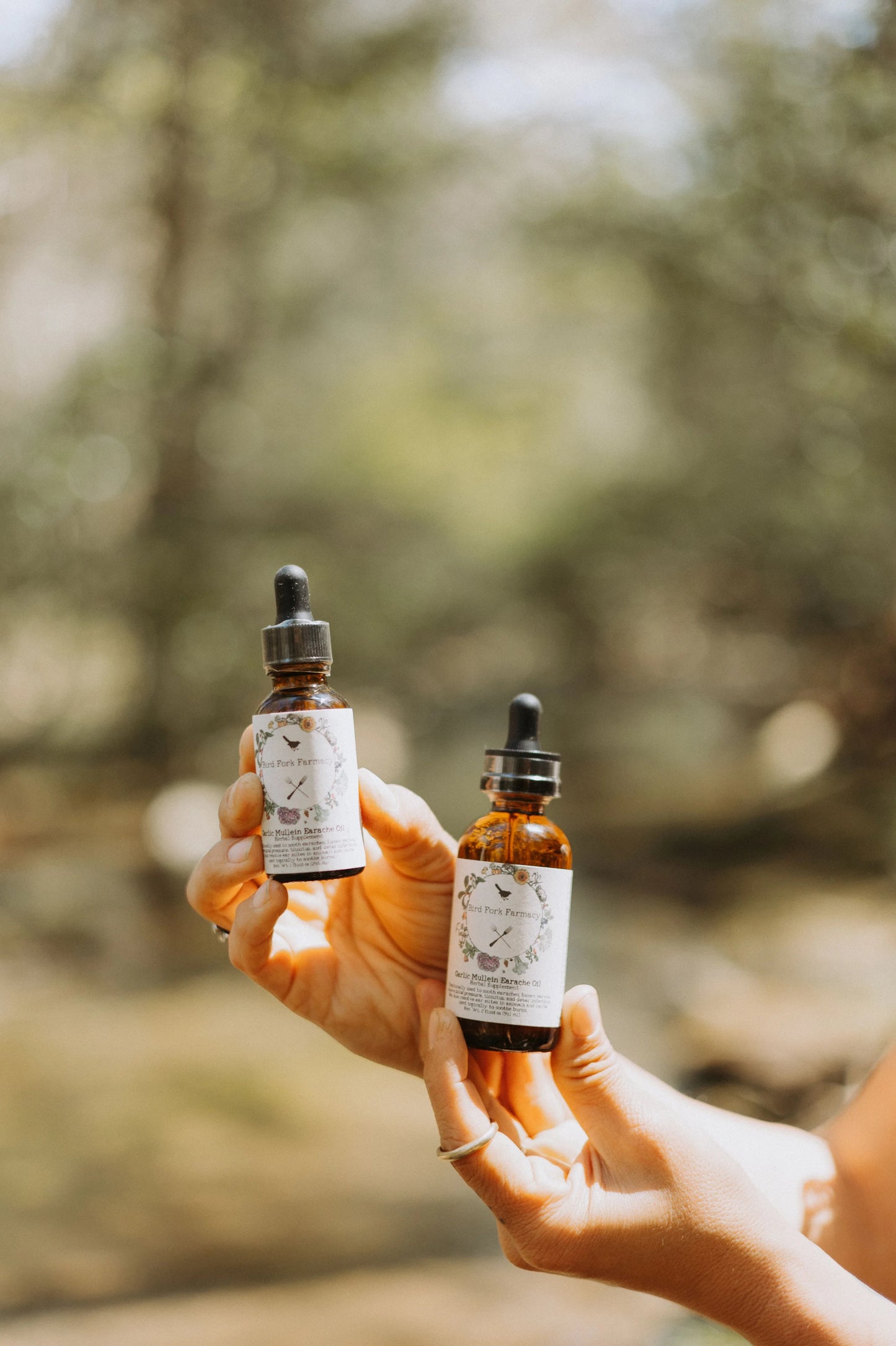 Bird Fork Farm Garlic Mullein Ear Oil