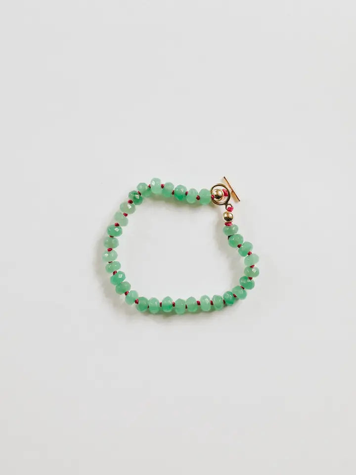 Canyon Leaf Natural Gemstone Bracelet