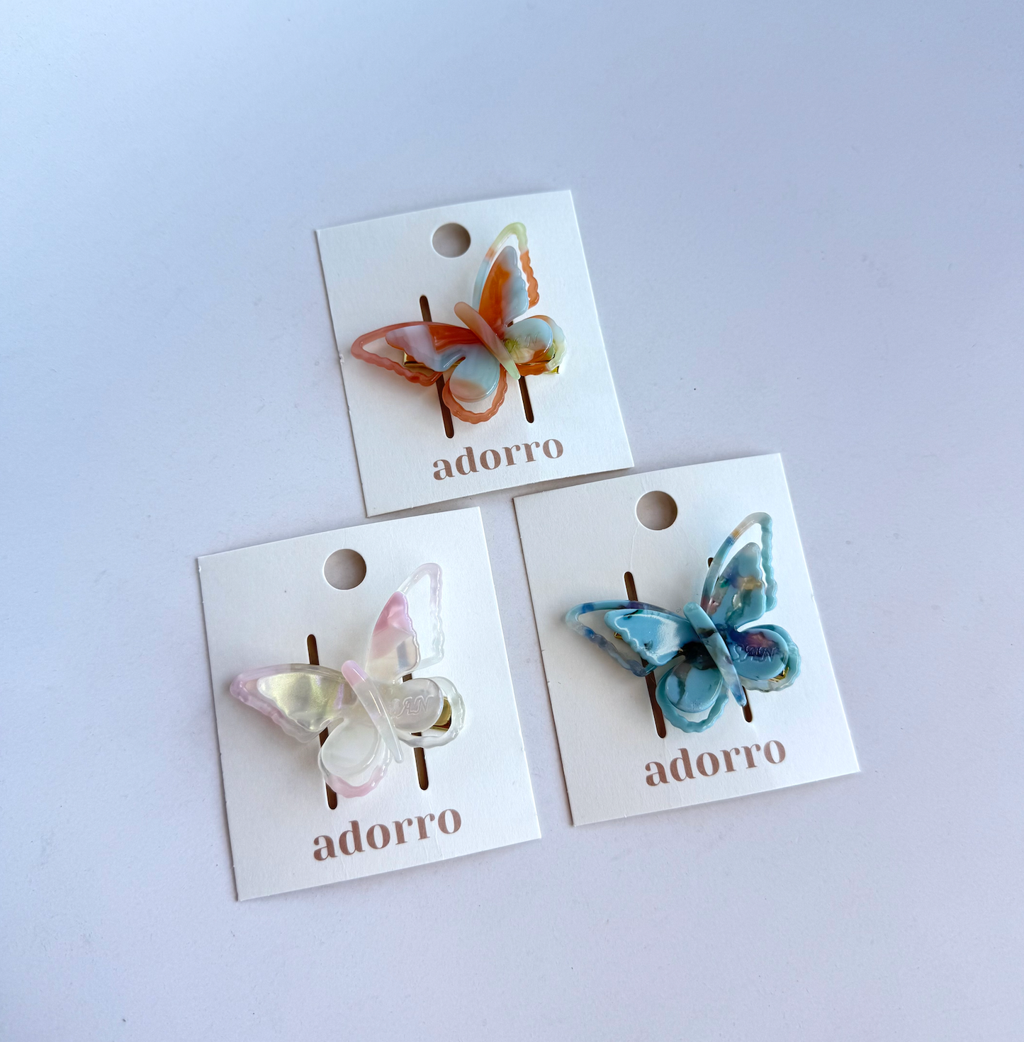 Butterfly Barrette Hair Clip