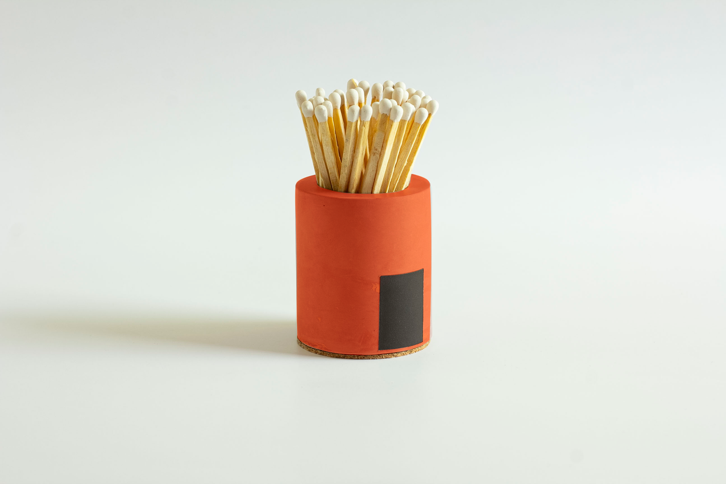 Cylinder Candle Match Holder