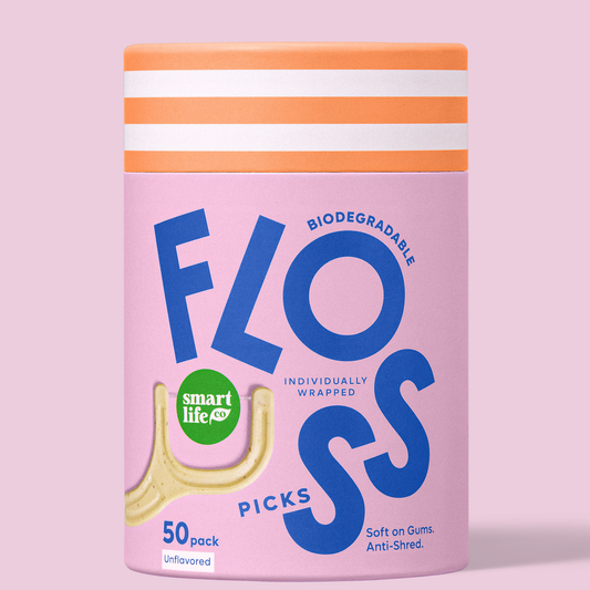 Individually Wrapped Floss Picks | 50 Pack