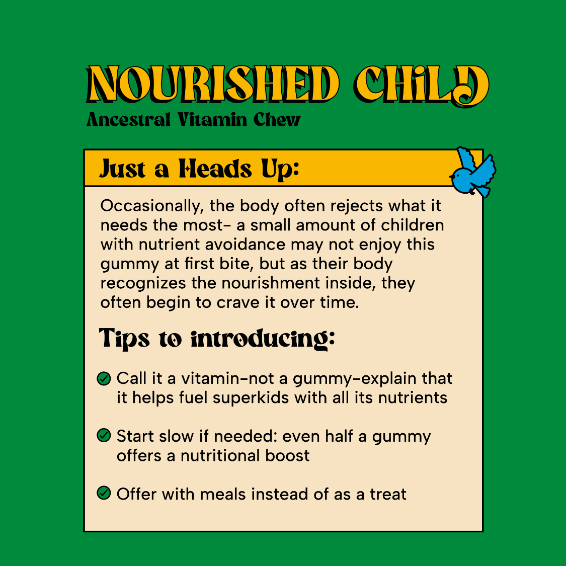 Nourished Child: Ancestral Gummy