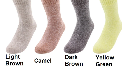 Wool Socks For Women Cozy Wool Angora Socks  Winter Warm