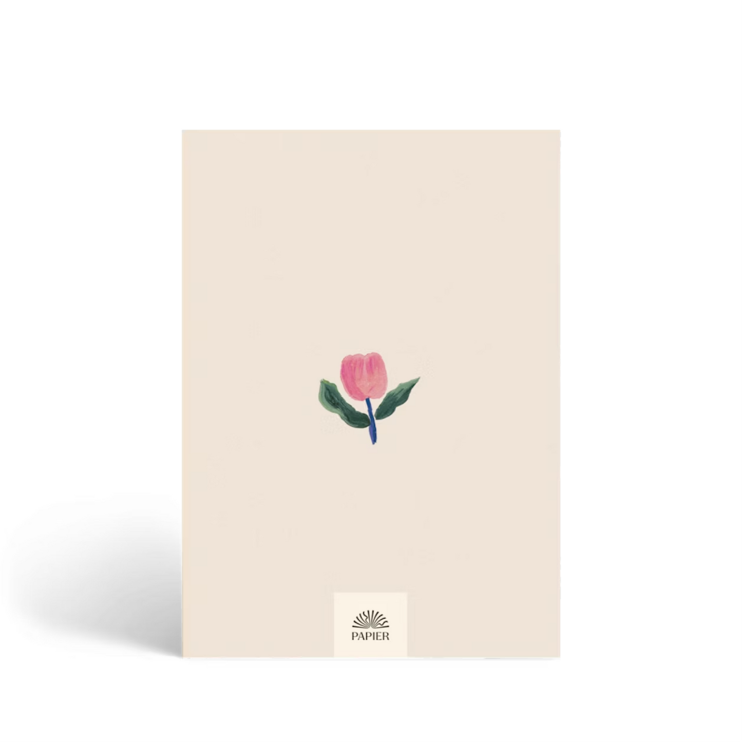 Guided Wellness Journal, A5 Hardcover - Tulip Vase