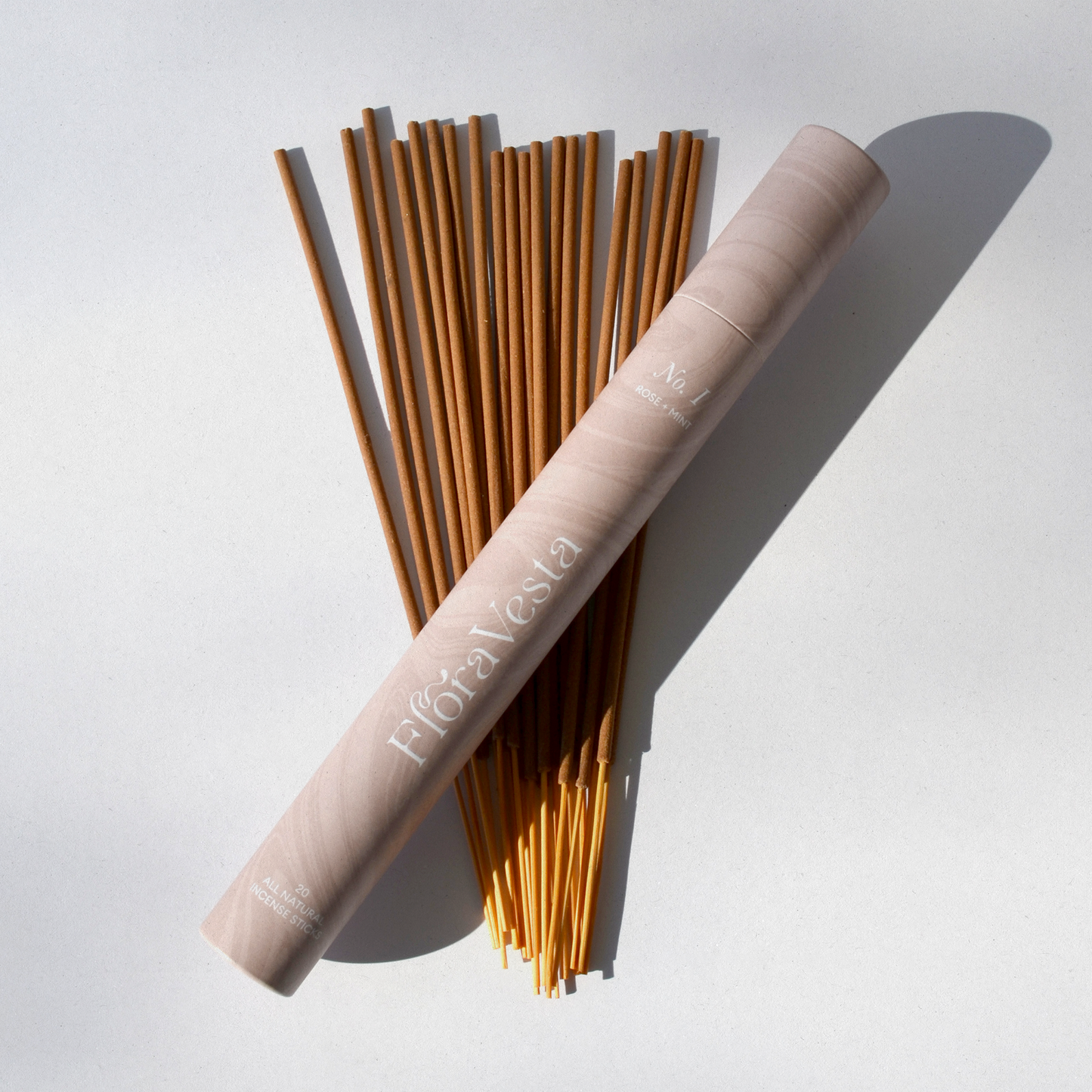 Rose & Mint All Natural Botanical Incense / Refreshing Scent