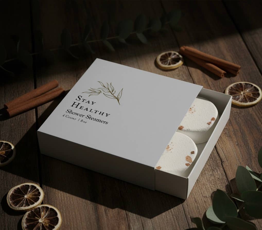Stay Healthy- Immunity Blend l Shower Steamer Gift Set   