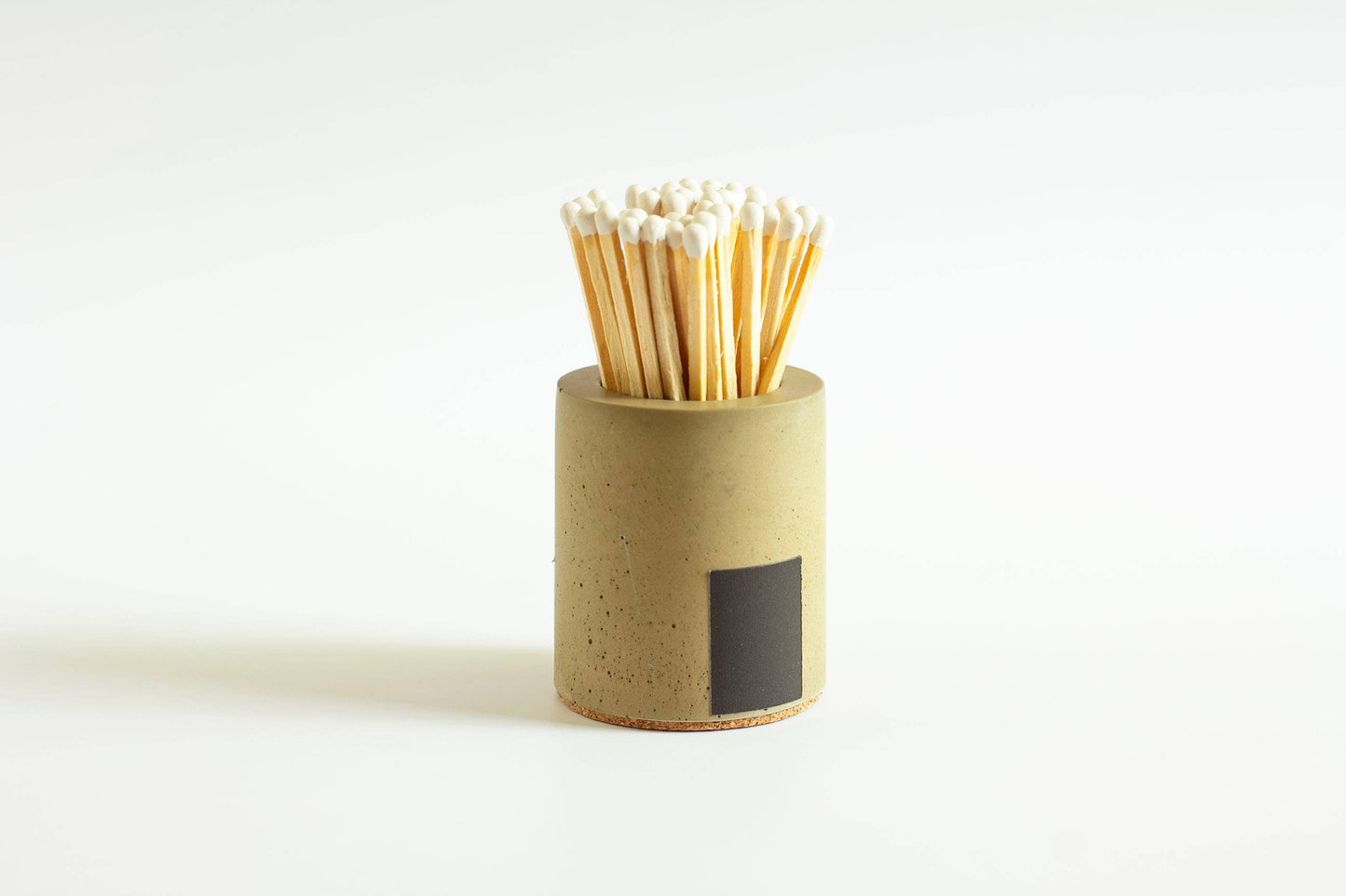 Cylinder Candle Match Holder
