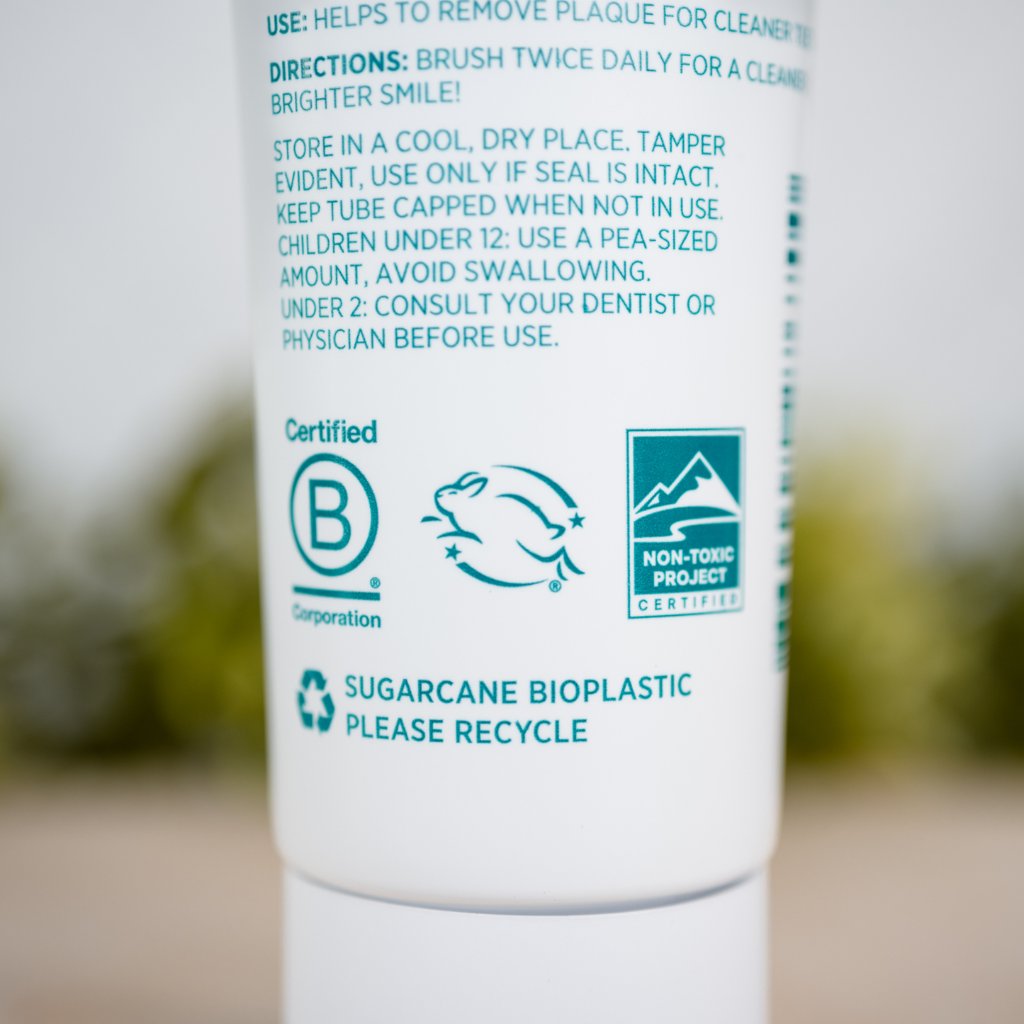 Whitening Toothpaste Intro Pack - Fluoride-Free, Fresh Mint