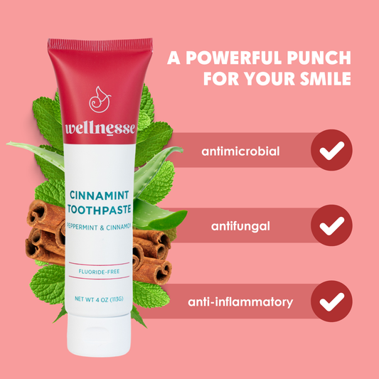 Cinnamint Toothpaste Intro Pack - Fluoride-Free