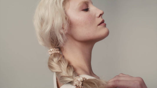 Back to Basics Blonde Skinny Scrunchies