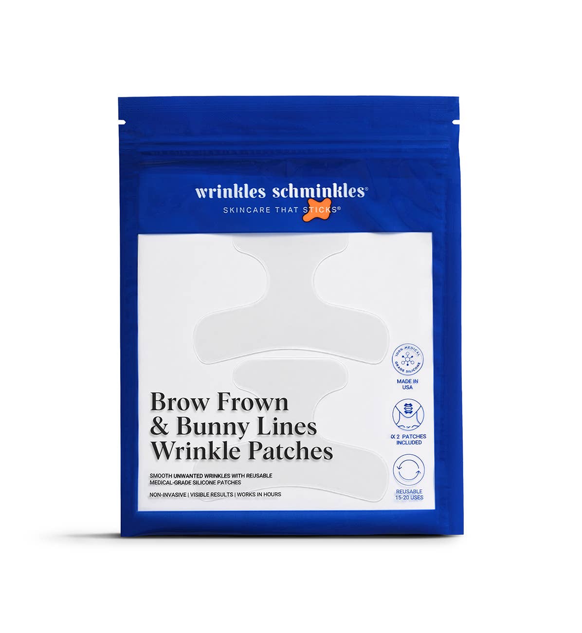 Brow Frown & Bunny Lines Wrinkle Patches (2 count)