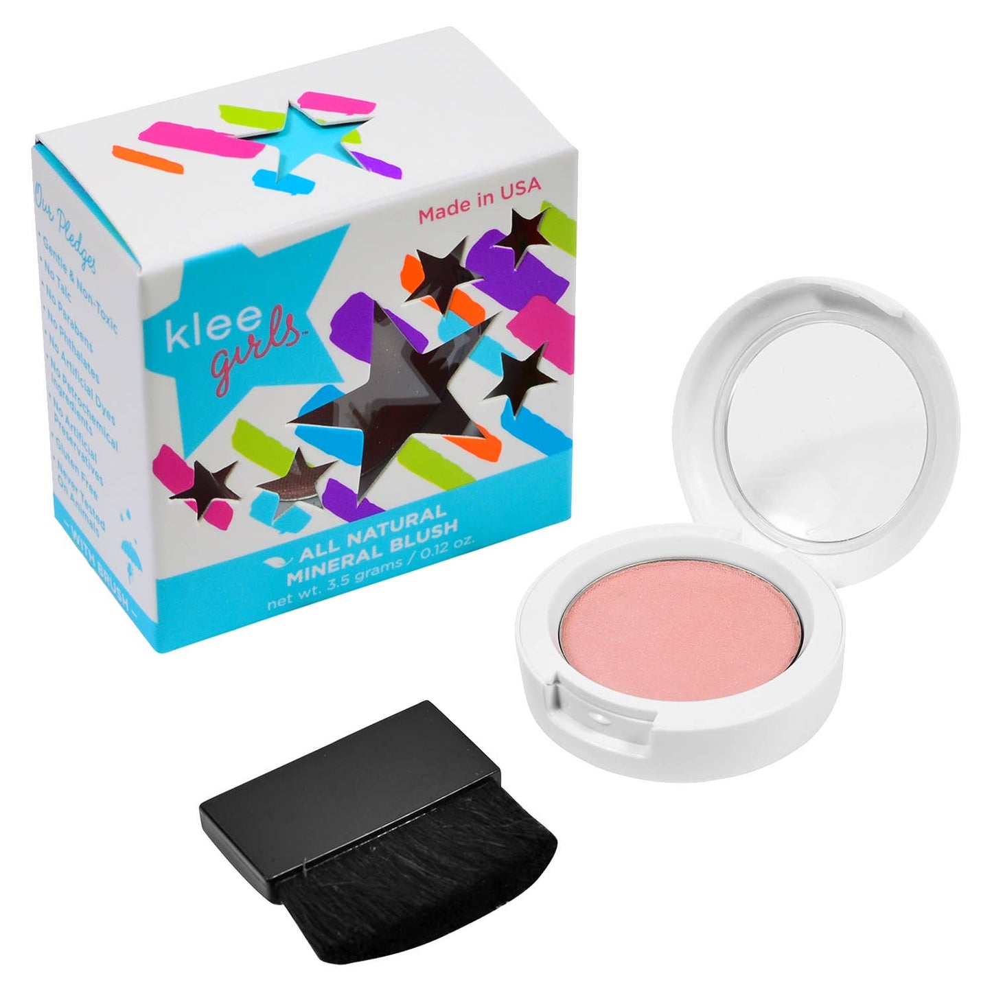 Newport Whisper - Klee Girls Natural Mineral Blush Compact