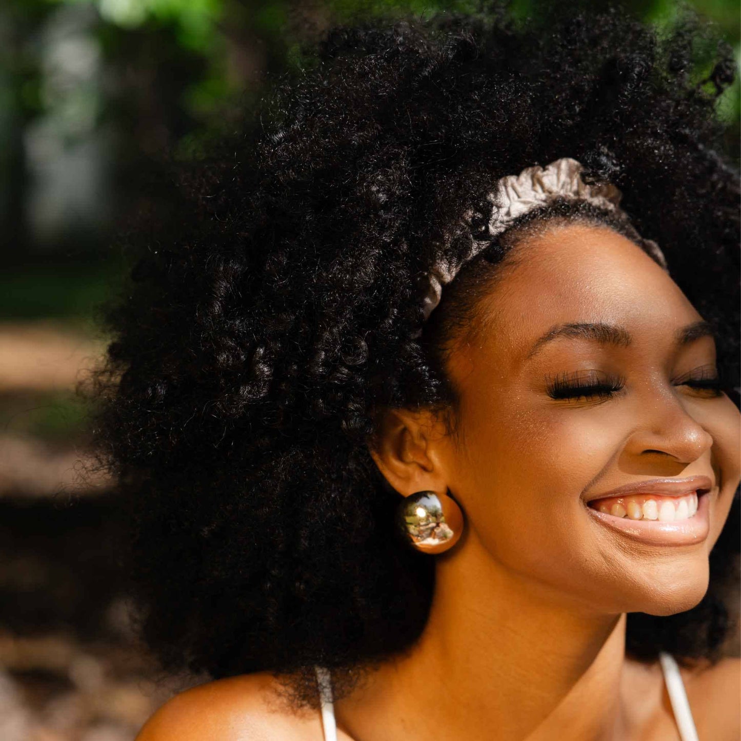 Gather Headband: Organic, Plastic-Free Ruched Head Wrap