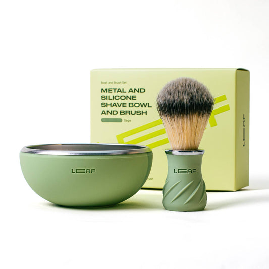 Shave Bowl & Brush Set