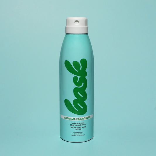 Bask SPF 30 Mineral Non-Aerosol Spray - Reef Safe Sunscreen