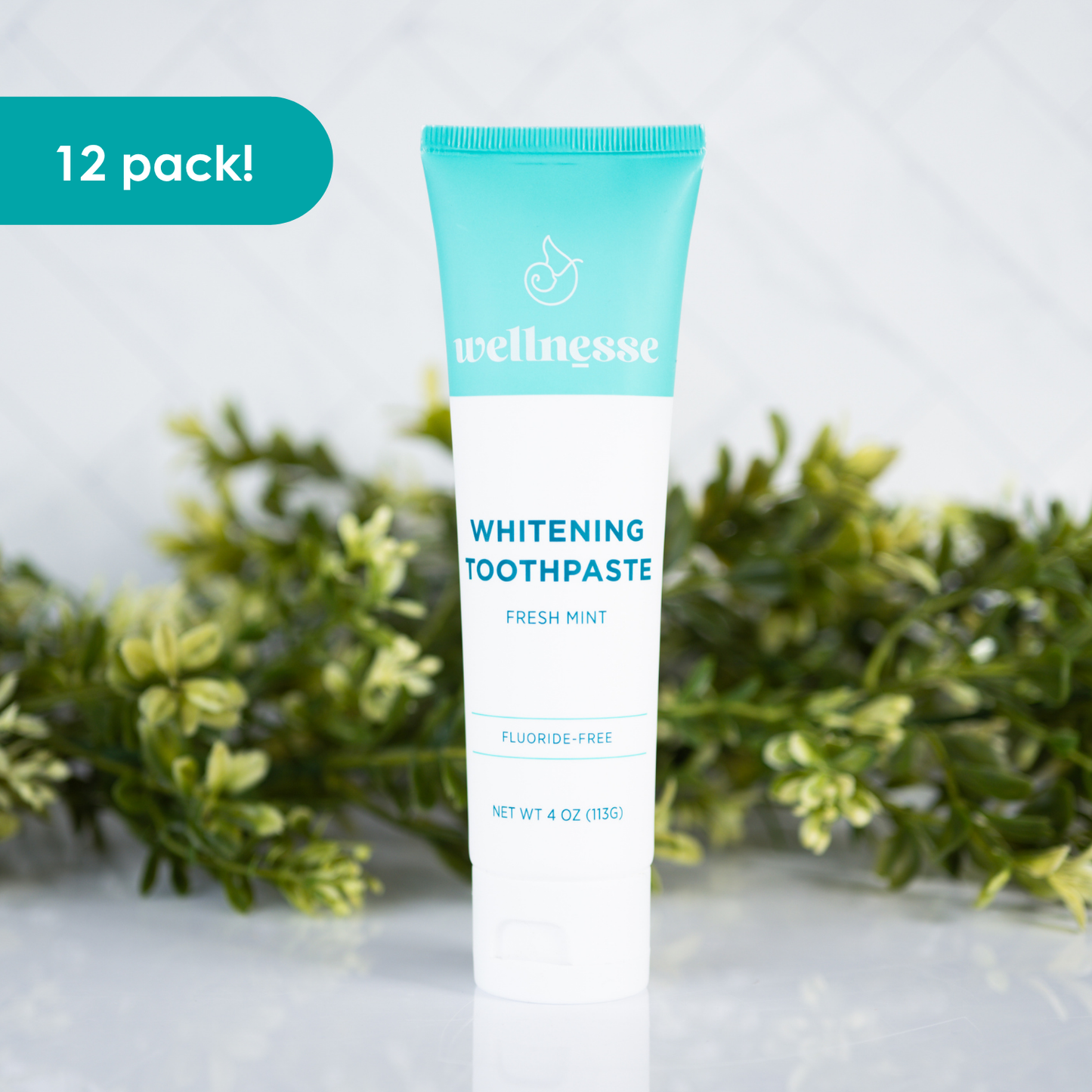 Whitening Toothpaste Intro Pack - Fluoride-Free, Fresh Mint