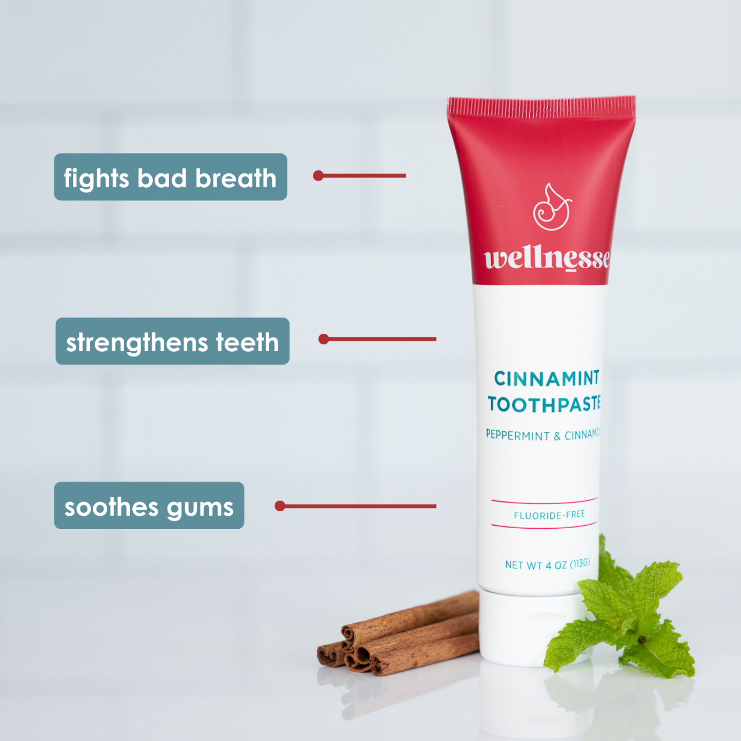 Cinnamint Toothpaste Intro Pack - Fluoride-Free