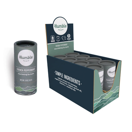 French Peppermint Plastic-free Lip Balm