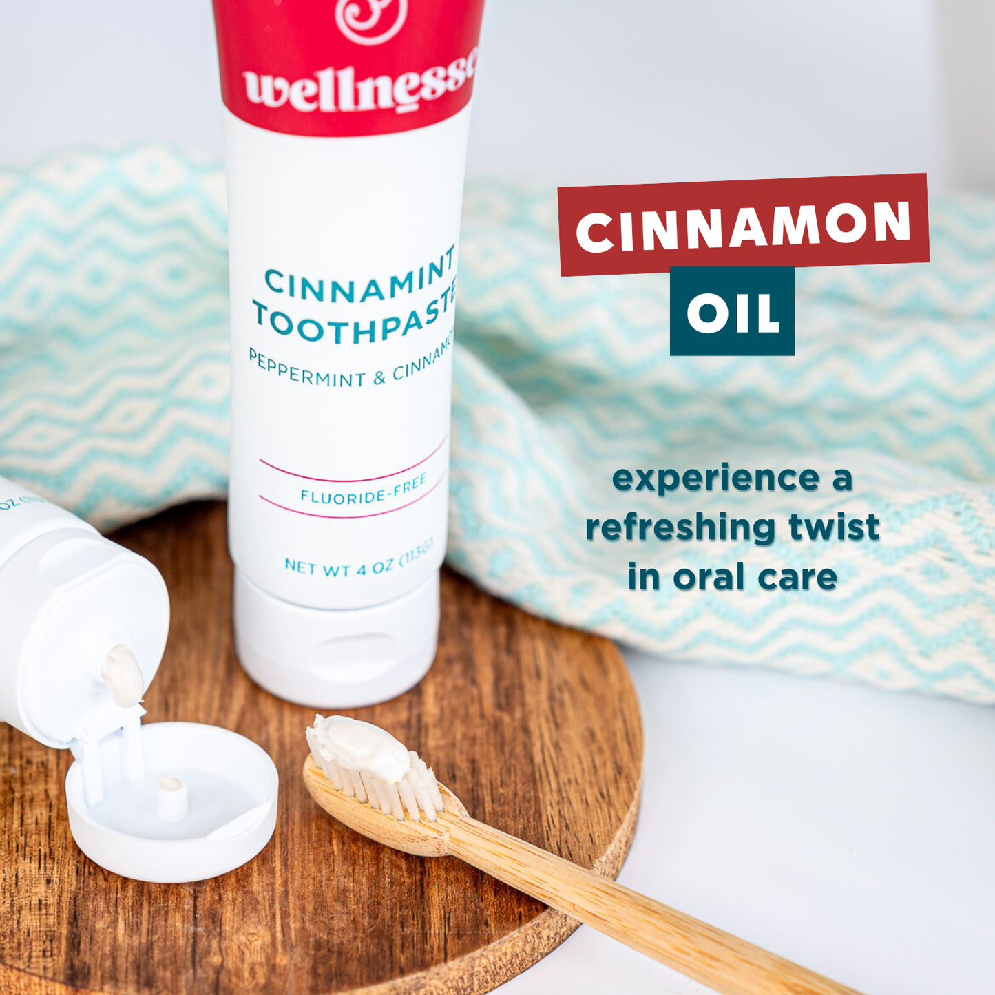 Cinnamint Toothpaste Intro Pack - Fluoride-Free