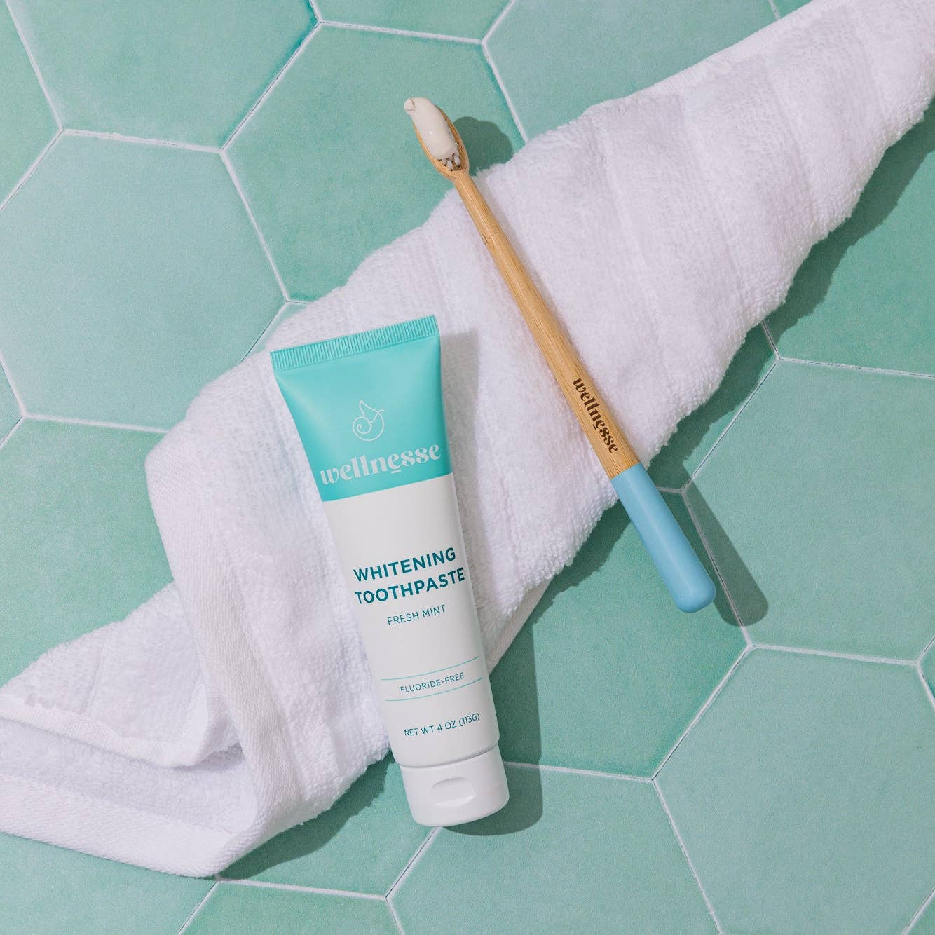 Whitening Toothpaste Intro Pack - Fluoride-Free, Fresh Mint