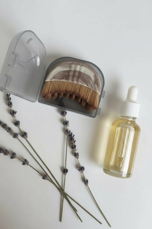 Lymphatic Drainage Facial Dry Brush | Face Sculpting