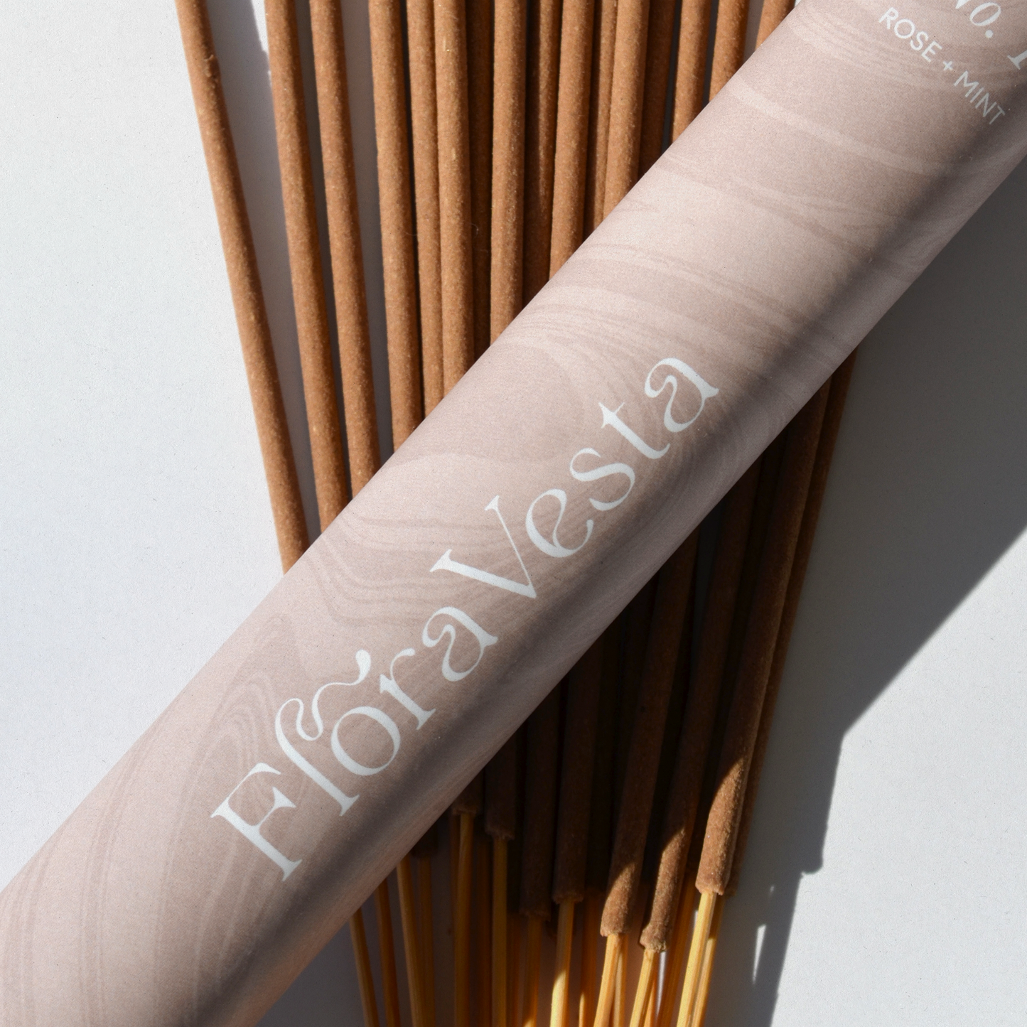 Rose & Mint All Natural Botanical Incense / Refreshing Scent