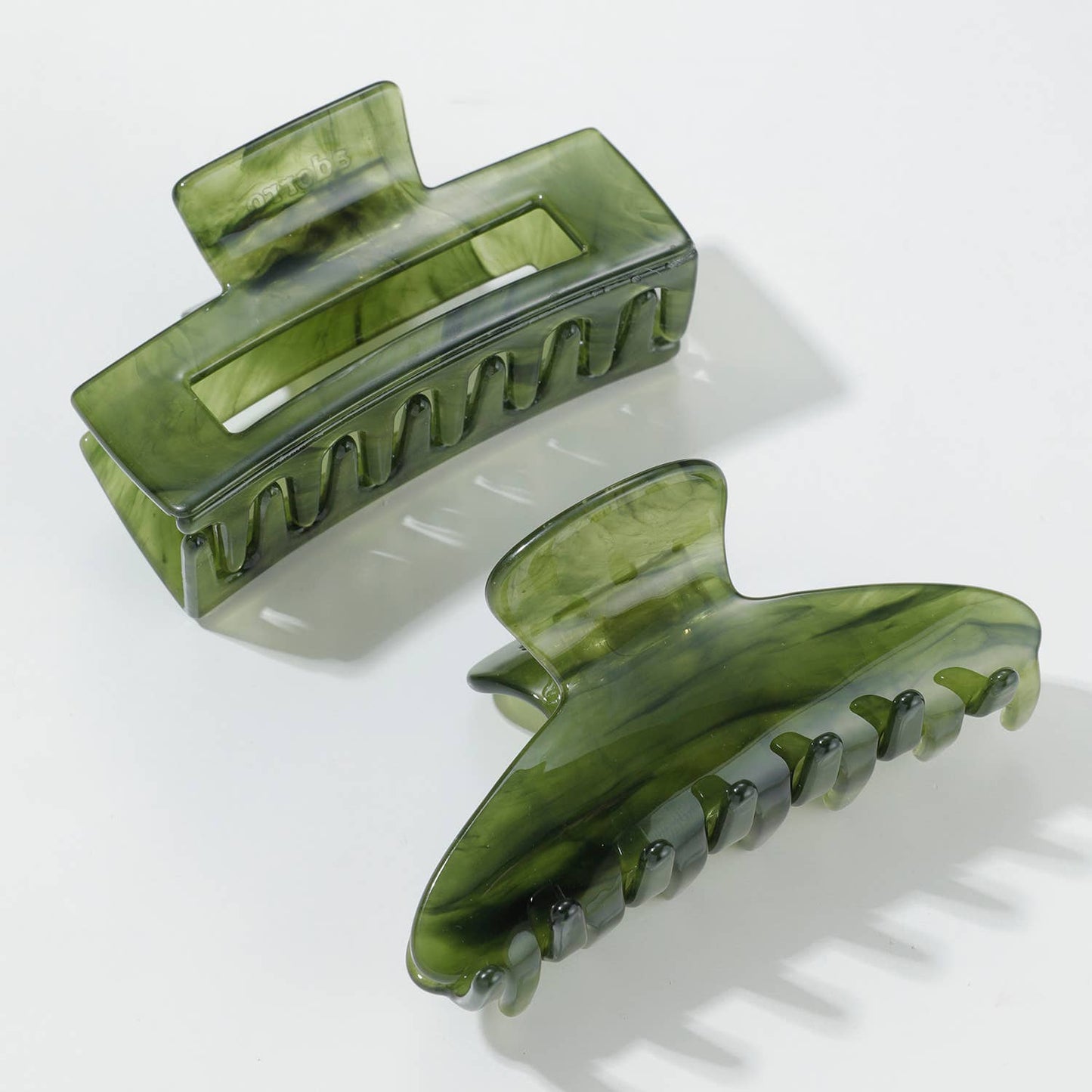 Jade Green S/M | Assorted Small/Medium Claw Clips