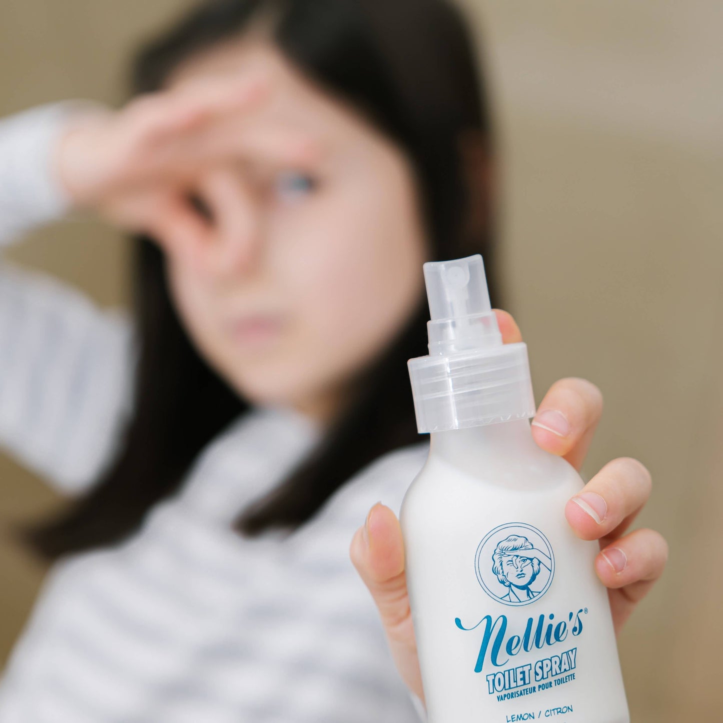 Toilet Spray (odor eliminator, Lemon scent)
