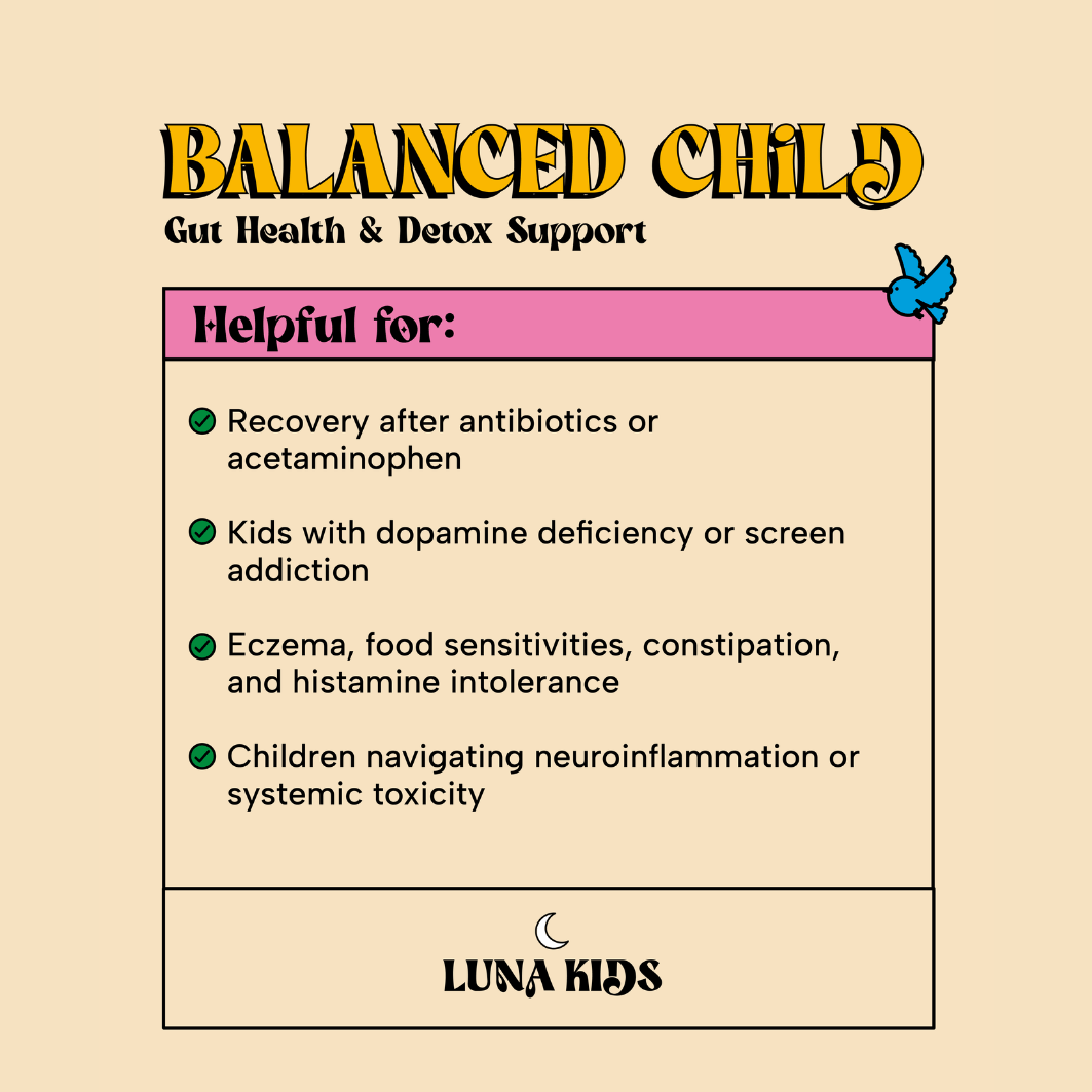 Balanced Child: Detox & Gut Gummy