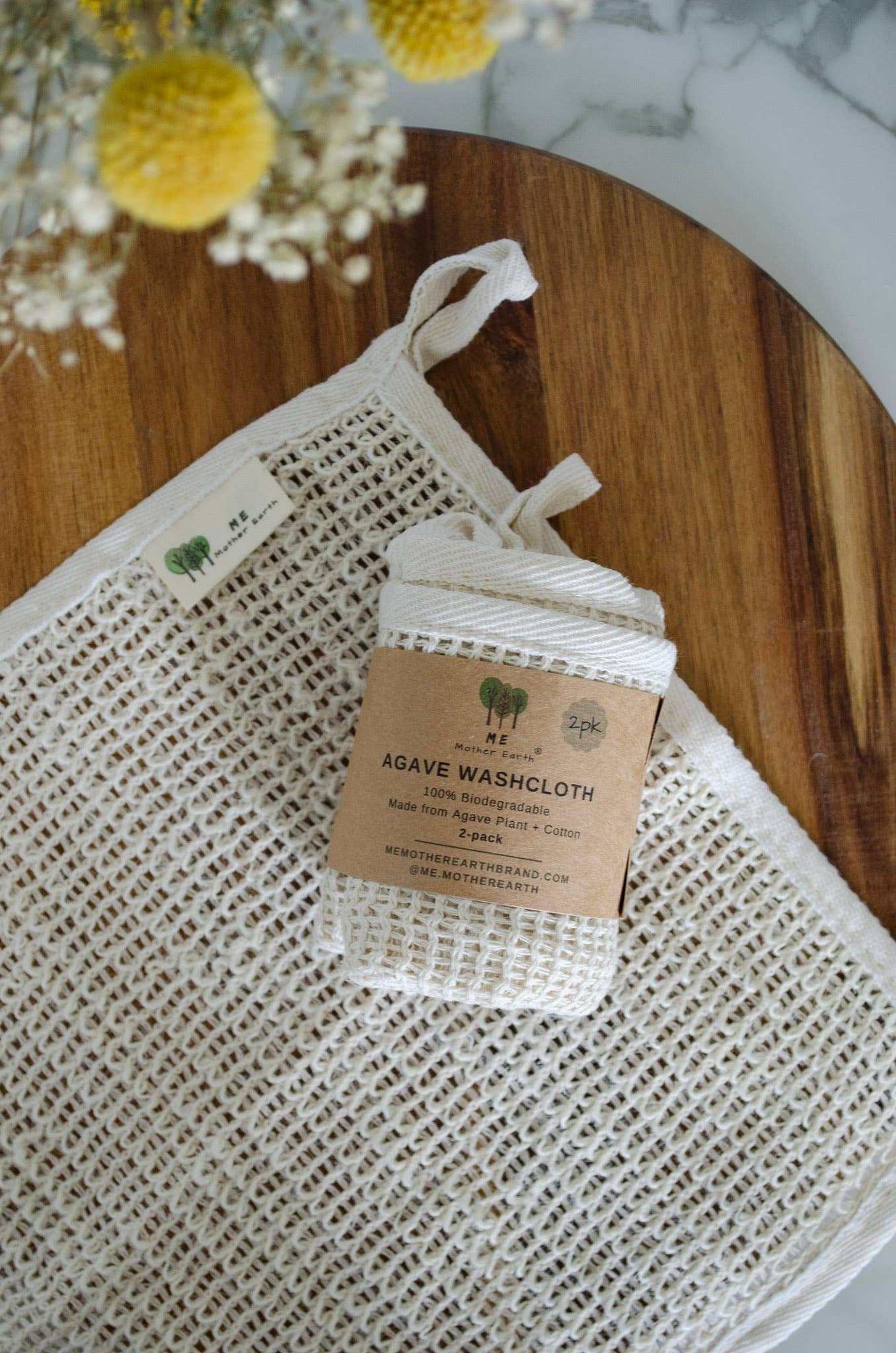 Natural Agave Washcloth