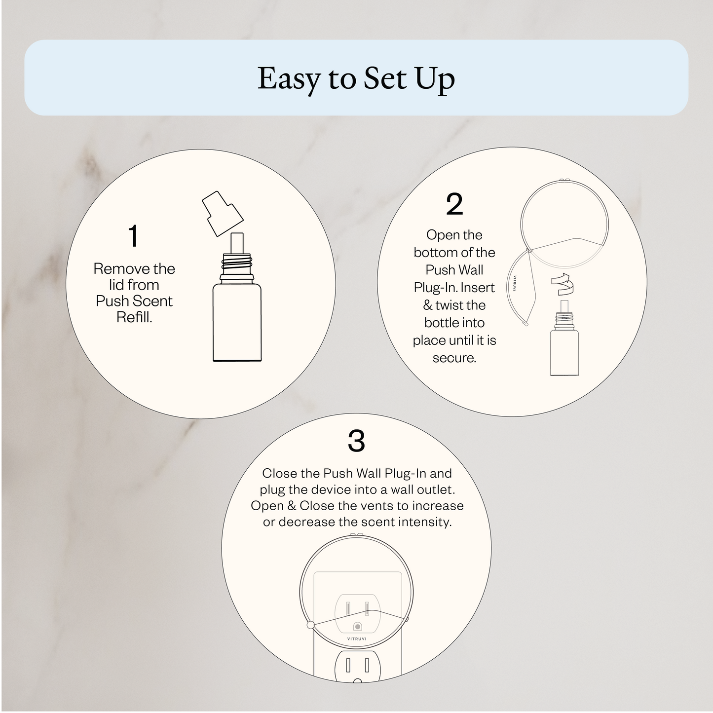 Zest for Life Push Scent Refill