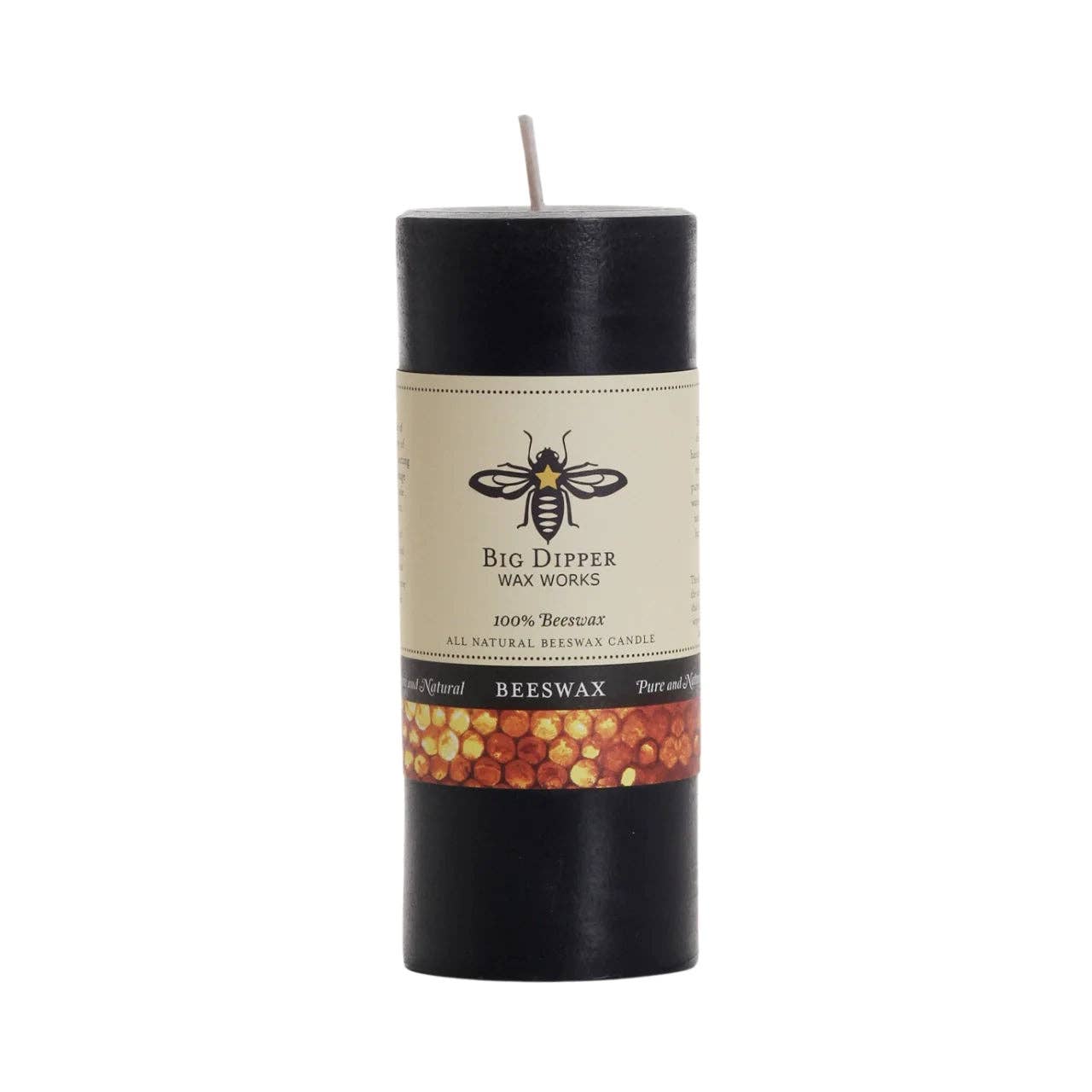 Pillar Candles – 100% Pure Beeswax – Multiple Sizes & Colors