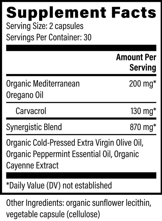 Global Healing Oregano Oil 200mg