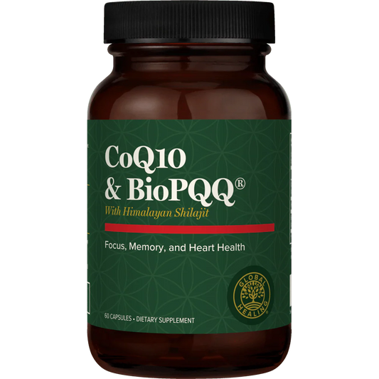 Global Healing CoQ10 & BioPQQ with Shilajit